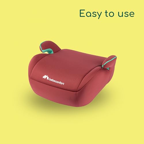 Bebeconfort Manga i-Safe, Car Booster Seat, 6?12 Years, 125?150cm, Child Booster Seat, Compact & Lightweight (<1kg), Easy Belt Installation, Fully