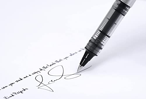 uni-ball UB-157 Eye Rollerball Pens. Premium Fine 0.7mm Ballpoint Tip for Super Smooth Handwriting, Drawing, Art, Crafts and Colouring. Fade and Water