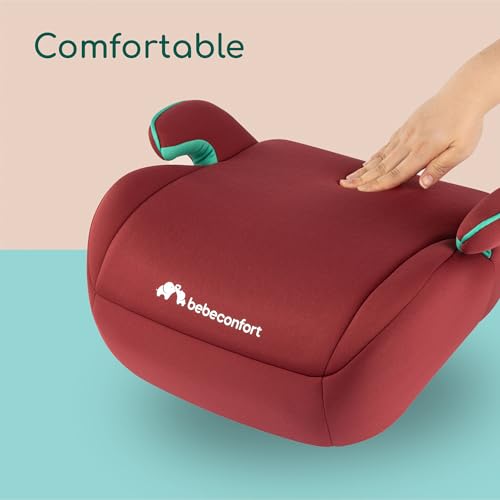 Bebeconfort Manga i-Safe, Car Booster Seat, 6?12 Years, 125?150cm, Child Booster Seat, Compact & Lightweight (<1kg), Easy Belt Installation, Fully