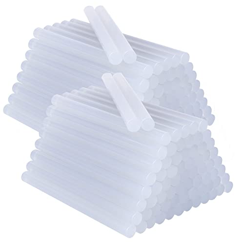 BEEWAY Glue Gun Sticks ? 7.0mm, Pack 125 7mm x 100mm Hot Glue Sticks for Glue Guns, Premium A+, SGS Approved
