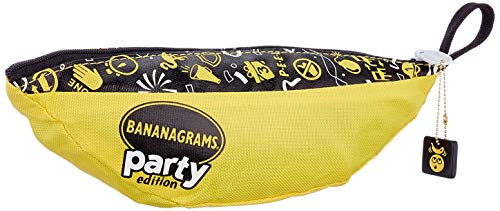 BANANAGRAMS | Bananagrams Party Edition | Word Game | Ages 10+ | 2-8 Players | 15 Minutes Playing Time