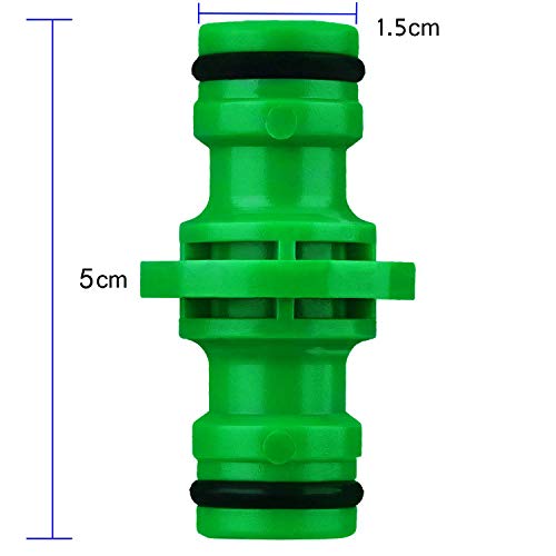 14Pack Hose Tap Connector Kit for Join Garden Hose Pipe(1Nozzle,1Mixer Tap Connector,2 Waterstop Connector,2 Repair Connector,2 Double Male