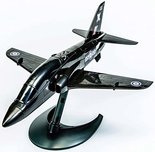 Airfix QUICKBUILD BAE Hawk Aircraft Model Kit - Construction Toys for 6+ Year Old Boys - Airplane Starter Kit for Kids - Easy Build Model with No Glue
