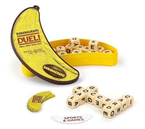 BANANAGRAMS | Bananagrams Duel | Word Game | Ages 7+ | 2 Players | 10+ Minutes Playing Time