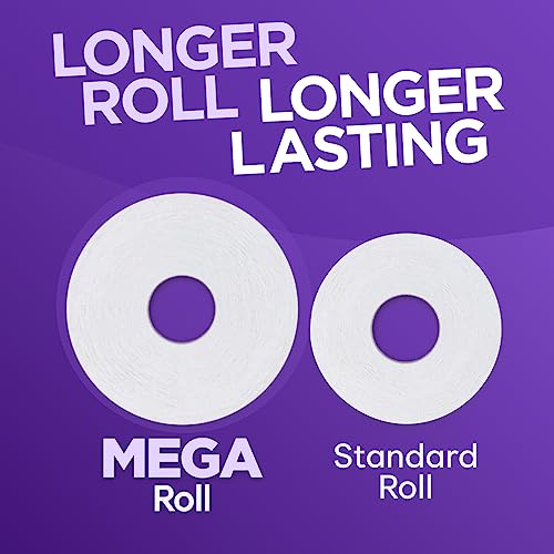 Andrex Supreme Quilts Mega Toilet Roll - 9 Mega Rolls (13.5 Standard Toilet Rolls), 3-ply Quilted Toilet Paper, 25% Thicker Paper than Before to