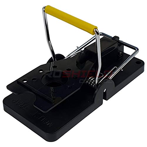 6 x Roshield Mouse Traps - Professional Heavy Duty Control Traps for Mice