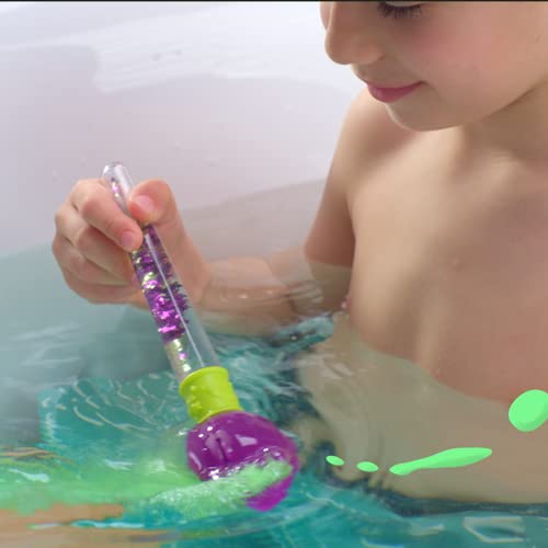 Baff Bombz Magic Brush from Zimpli Kids, 4 x Bath Bombs, Magically Paint your Bath Water, Creative Bath Toy for Children, Birthday Gifts for Boys &