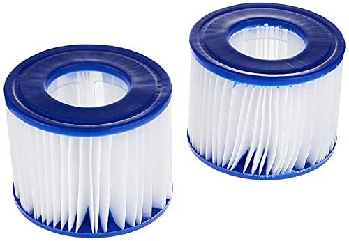 Bestway Lay-Z-Spa Hot Tub Filter Cartridge VI for All Lay-Z-Spa Models - Pack of 2