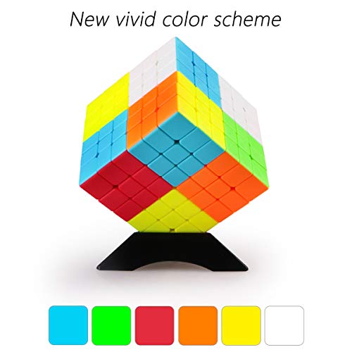 6x6 6x6x6 Cube,Speed Magic Cube 6x6,Easy Turning 3D Puzzle Cube Games Toy Gift for Kids Adults(Stickerless)