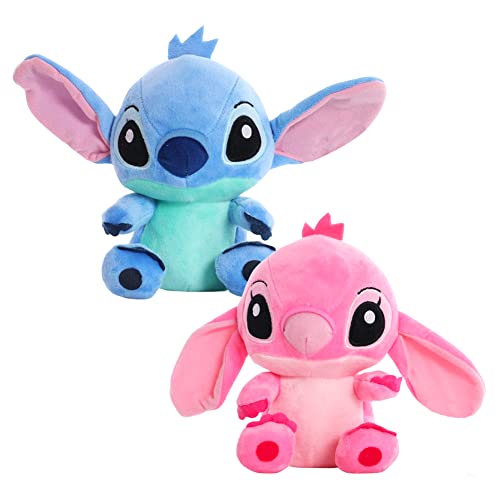 2pcs Stitch Plush Toy Soft Cute Stitch Stuffed Doll for Kids Soft Plush Toys Cuddly Doll Home Decoration Cartoon Children's Soft Toys For Boys And