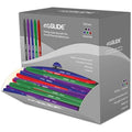 Eziglide Ballpoint Assorted Pen, Pack of 100 Ballpoint Pens, Smooth Writing Action-Medium Point 1.0mm Coloured Pens Multipack - Ball Point Pens Ideal