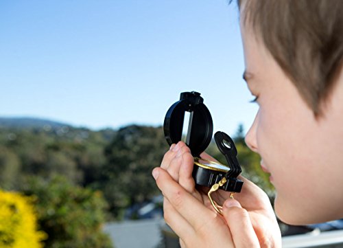 Adventure Kidz - Outdoor Exploration Kit, Children?s Toy Binoculars, Flashlight, Compass, Fox Whistle, Magnifying Glass, Backpack. Great Kids Gift Set
