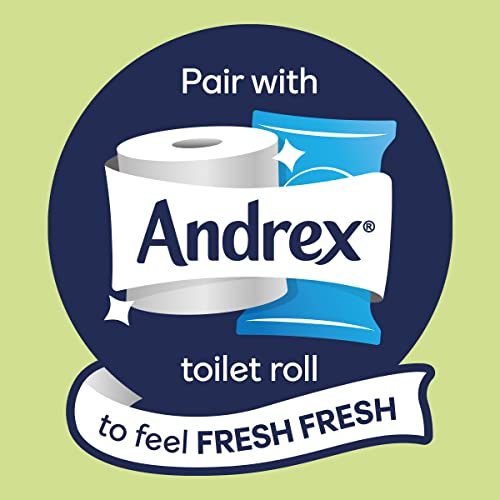 Andrex Ultra Care Washlets - Flushable Toilet Wipes - Soothing Care for Skin - Contains Aloe Vera and Prebiotic Lotion- Biodegradable and