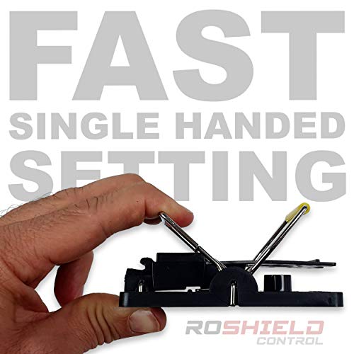 6 x Roshield Mouse Traps - Professional Heavy Duty Control Traps for Mice