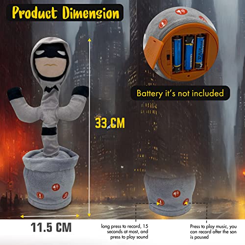 Ava's Toys Dancing Toy ? Interactive Superhero Character ? Singing and Talking Baby Talking Toy ? 3 Volume Adjustment Feature-Funny and Interactive