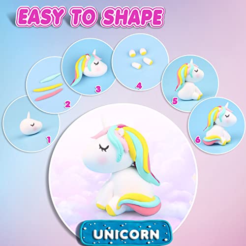 Air Dry Clay 27 Colors, Modelling Clay for Kids, DIY Molding Magic Clay for with Tools, Craft Kit for Kids Boys Girls, Toys Gifts for Age 3 4 5 6 7 8+