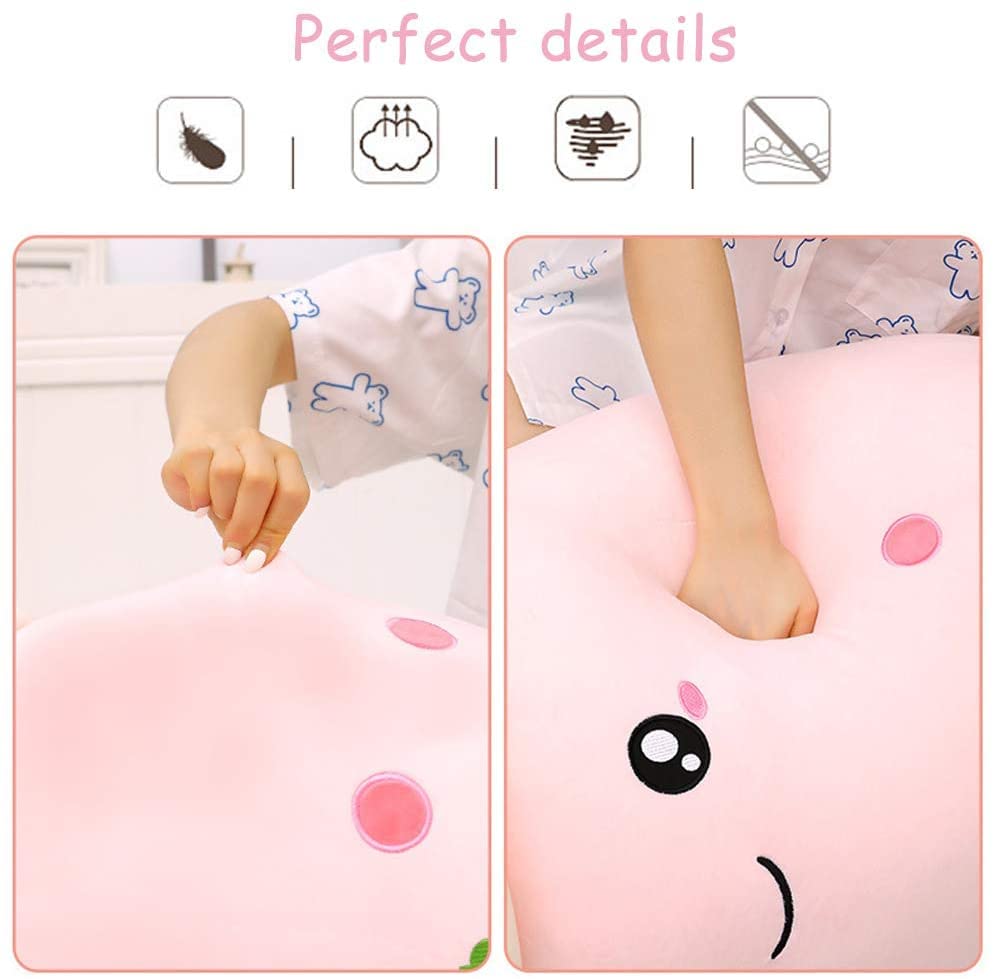 Amozo Cute Cartoon Boba Milk Tea Soft Plush Doll, Giant Boba Bubble Plushie Stuffed Tea Cup Pillow Gift Toys (Green, 50cm)