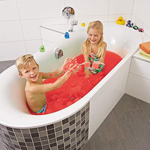 12 Use Mega Baff Pack from Zimpli Kids, 6 x Bath Bombs, 2 x Gelli Baff, 2 x Slime Baff & 2 x Crackle Baff, Children's Value Sensory Bath Toy Gift Set,