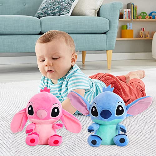 2pcs Stitch Plush Toy Soft Cute Stitch Stuffed Doll for Kids Soft Plush Toys Cuddly Doll Home Decoration Cartoon Children's Soft Toys For Boys And