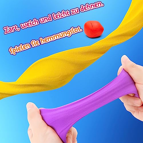 Air Dry Clay 42 Colors, Modelling Clay for Kids, DIY Molding Magic Clay for with Tools, Craft Kit for Kids Boys Girls, Toys Gifts for Age 3 4 5 6 7 8+