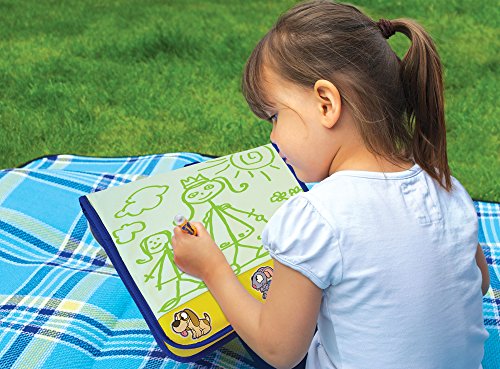 Aquadoodle Colour Doodle Bag Travel Water Doodle Mat, Official TOMY No Mess Colouring & Drawing Game, Suitable for Toddlers and Children - Boys &