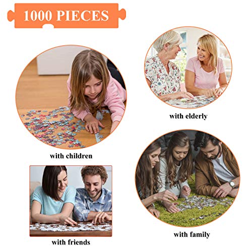 1000 Pieces Jigsaw Puzzles for Adults | Pets Animal Jigsaw Puzzles for Adults 1000 Pieces Puzzle Gifts (Pets Party)