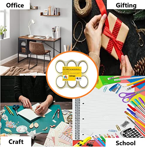 24 Rolls - Cellotape Strong Clear Packing Tape Rolls Extra Long | 24mm x 40m | Packaging Sellotape Parcel Cellotape Transparent?