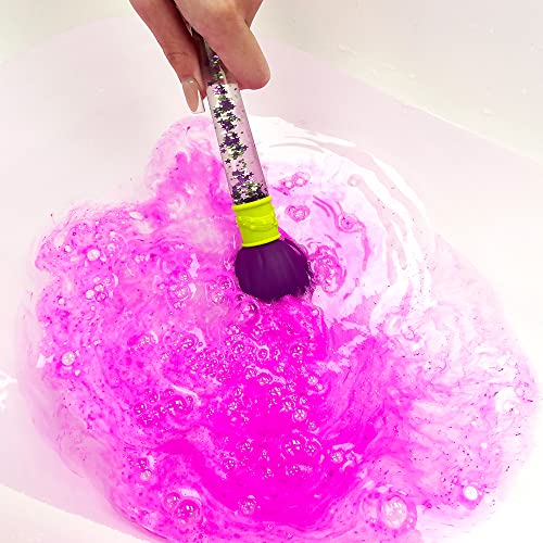 Baff Bombz Magic Brush from Zimpli Kids, 4 x Bath Bombs, Magically Paint your Bath Water, Creative Bath Toy for Children, Birthday Gifts for Boys &