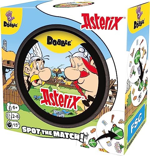 Asmodee | Dobble Asterix | Card Game | Ages 6+ | 2-8 Players | 15 Minutes Playing Time