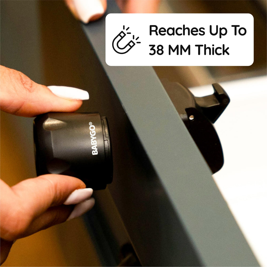 BABYGO? Replacement Magnetic Child Lock Keys 2X Premium Locks for Baby Proofing Kits & Magnetic Lock Sets | Compatiable with All Magnetic Lock Types