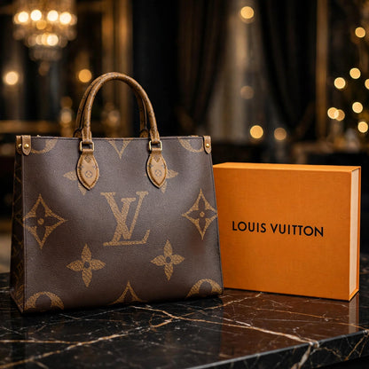 Louis Vuitton Monogram Giant Reverse Onthego MM Tote M45321