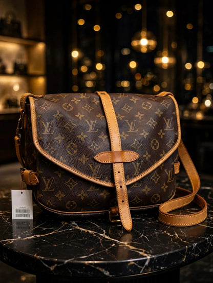 Louis Vuitton Somme 30 M42256 Monogram Canvas Shoulder Bag