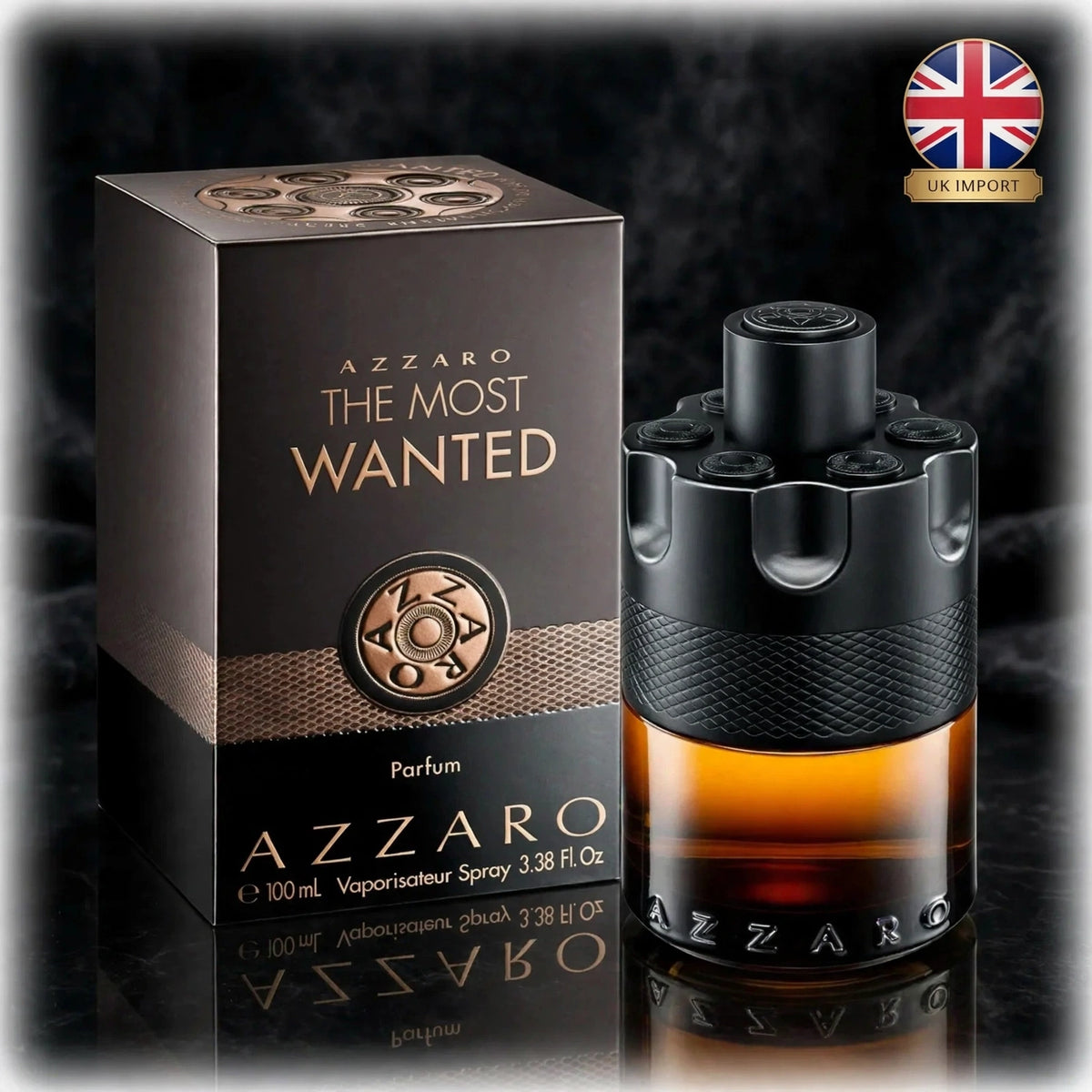 Azzaro The Most Wanted Parfum 100ml / 3.4oz Men's Fragrance New Sealed